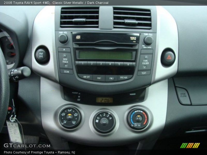 Classic Silver Metallic / Dark Charcoal 2008 Toyota RAV4 Sport 4WD