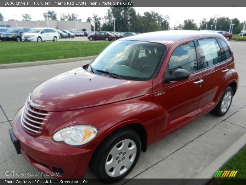 Inferno Red Crystal Pearl / Pastel Slate Gray 2006 Chrysler PT Cruiser