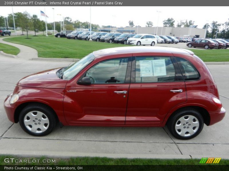 Inferno Red Crystal Pearl / Pastel Slate Gray 2006 Chrysler PT Cruiser