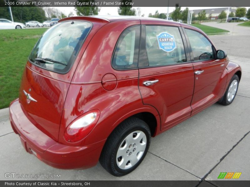 Inferno Red Crystal Pearl / Pastel Slate Gray 2006 Chrysler PT Cruiser