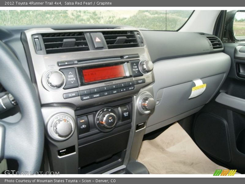 Salsa Red Pearl / Graphite 2012 Toyota 4Runner Trail 4x4