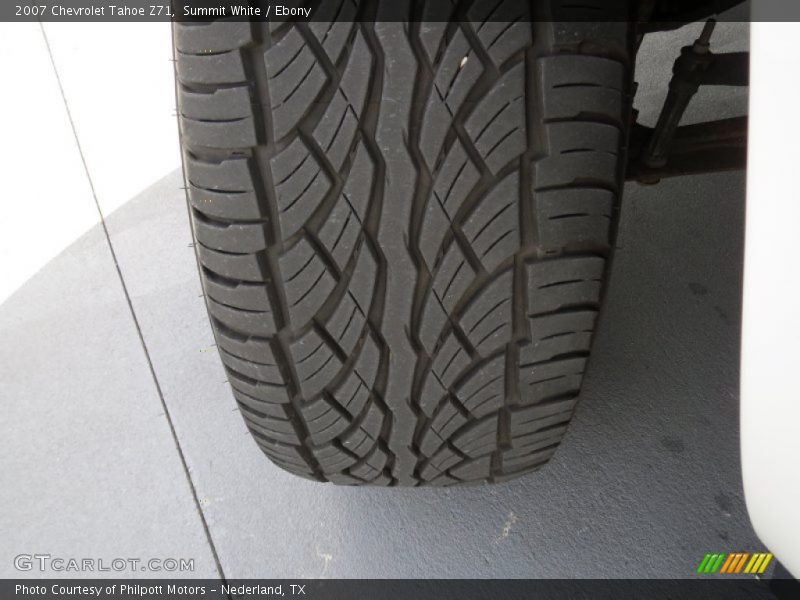 Summit White / Ebony 2007 Chevrolet Tahoe Z71