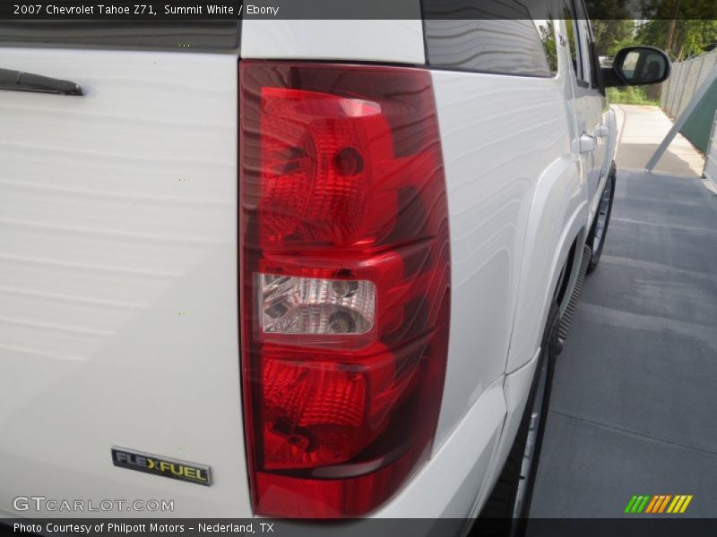 Summit White / Ebony 2007 Chevrolet Tahoe Z71