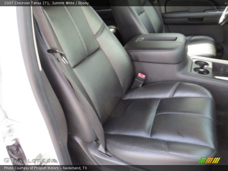 Summit White / Ebony 2007 Chevrolet Tahoe Z71