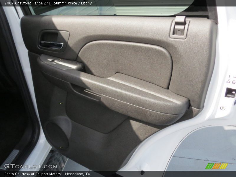 Summit White / Ebony 2007 Chevrolet Tahoe Z71