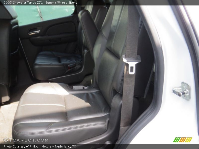 Summit White / Ebony 2007 Chevrolet Tahoe Z71