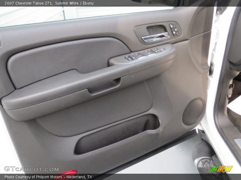 Summit White / Ebony 2007 Chevrolet Tahoe Z71