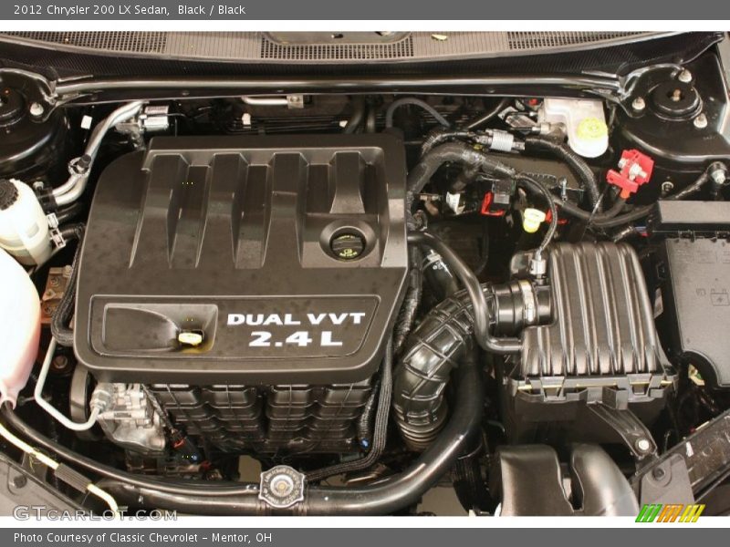 Black / Black 2012 Chrysler 200 LX Sedan