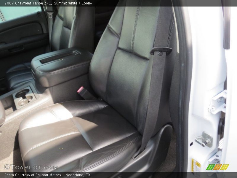 Summit White / Ebony 2007 Chevrolet Tahoe Z71