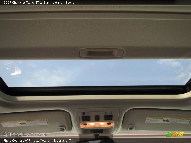 Summit White / Ebony 2007 Chevrolet Tahoe Z71