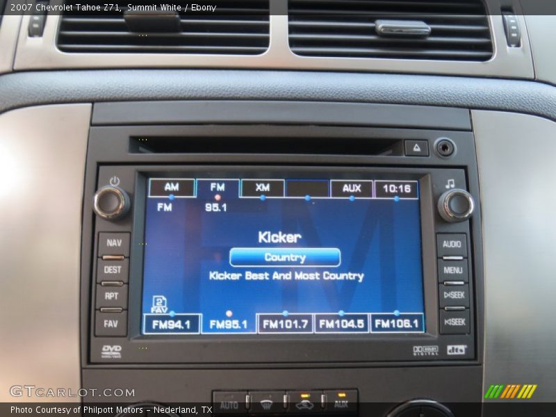 Summit White / Ebony 2007 Chevrolet Tahoe Z71