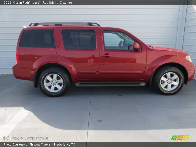 Red Brick / Graphite 2011 Nissan Pathfinder S