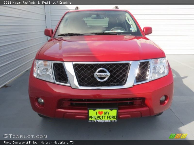 Red Brick / Graphite 2011 Nissan Pathfinder S