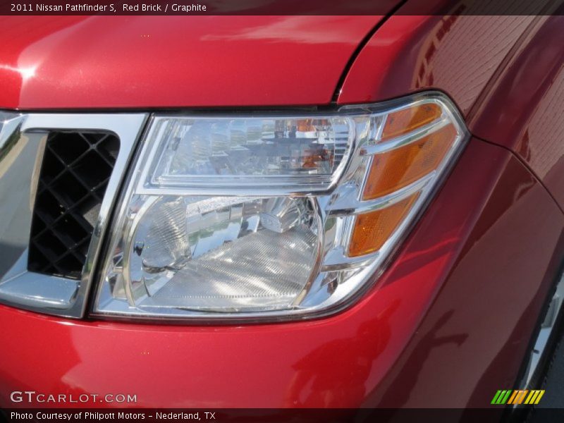 Red Brick / Graphite 2011 Nissan Pathfinder S