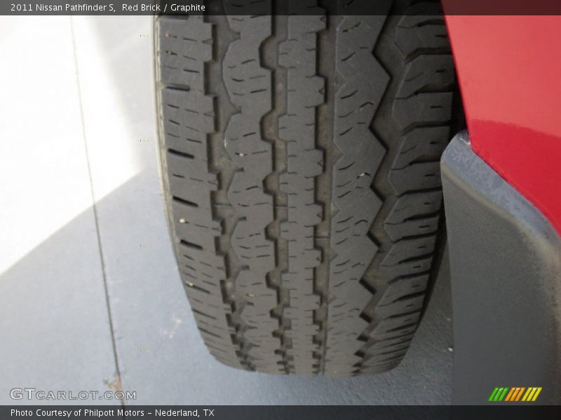 Red Brick / Graphite 2011 Nissan Pathfinder S