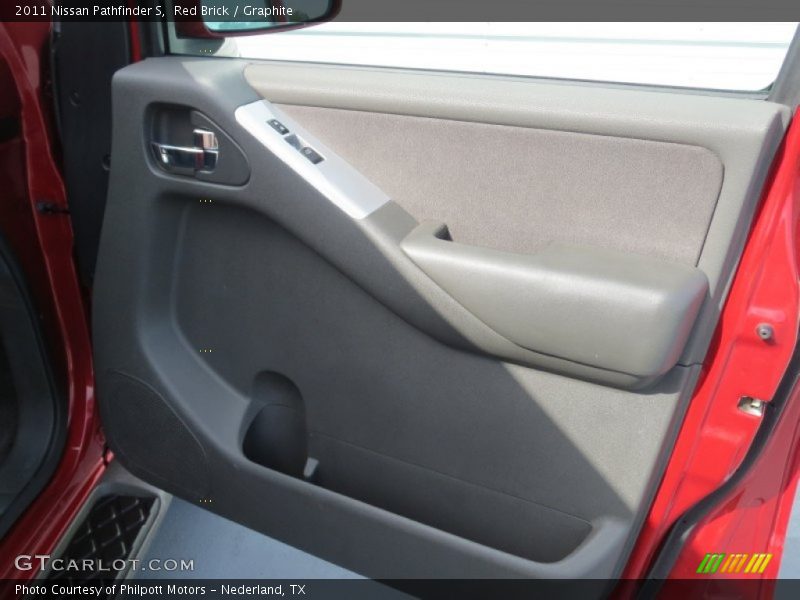 Red Brick / Graphite 2011 Nissan Pathfinder S