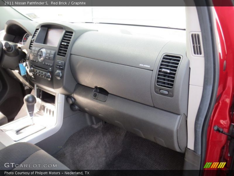 Red Brick / Graphite 2011 Nissan Pathfinder S