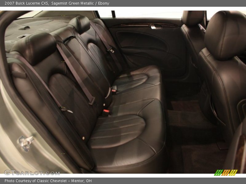 Rear Seat of 2007 Lucerne CXS