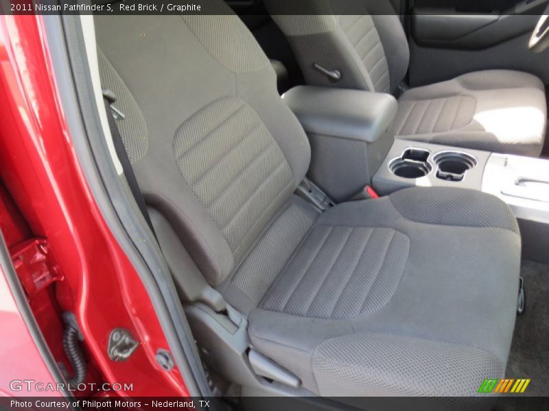 Red Brick / Graphite 2011 Nissan Pathfinder S