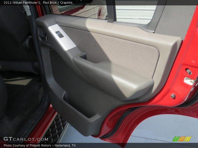 Red Brick / Graphite 2011 Nissan Pathfinder S