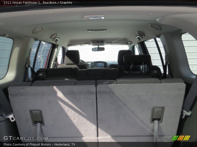 Red Brick / Graphite 2011 Nissan Pathfinder S