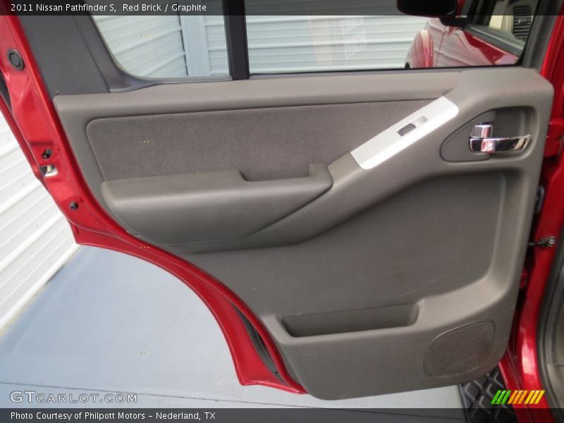 Red Brick / Graphite 2011 Nissan Pathfinder S