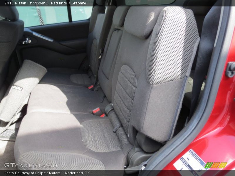 Red Brick / Graphite 2011 Nissan Pathfinder S