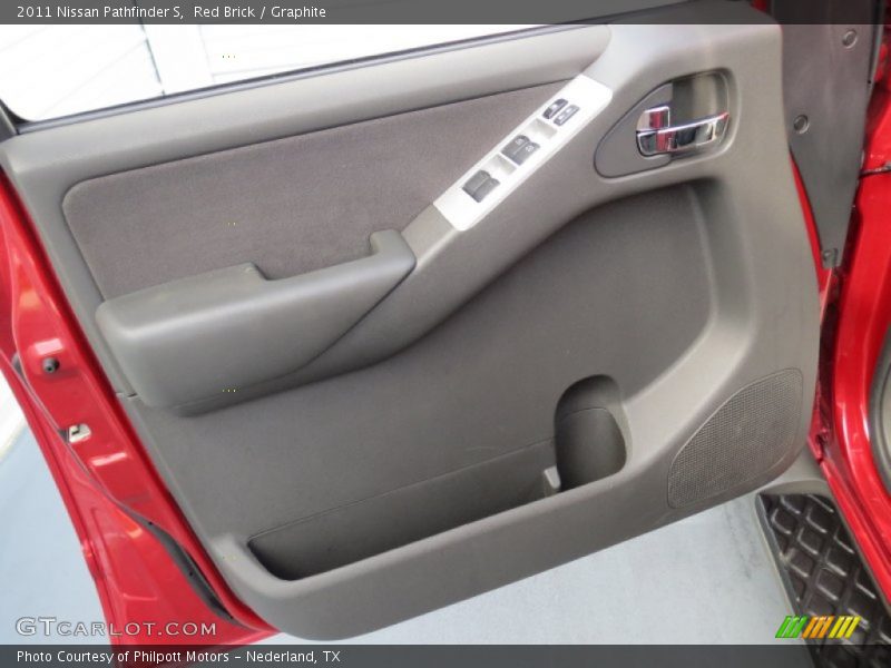 Red Brick / Graphite 2011 Nissan Pathfinder S