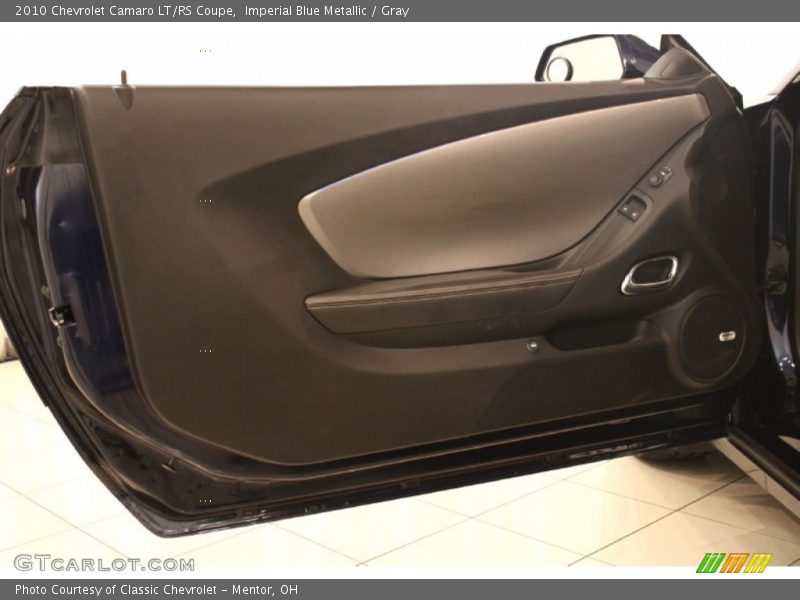 Imperial Blue Metallic / Gray 2010 Chevrolet Camaro LT/RS Coupe