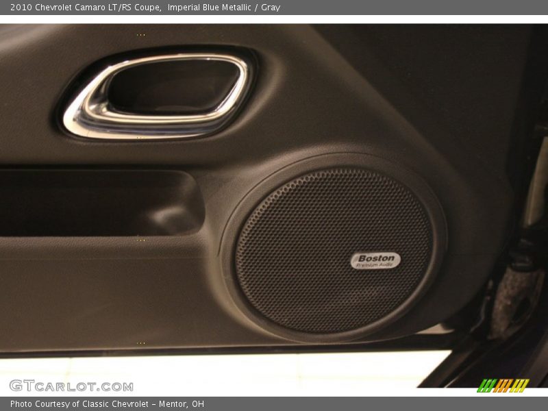 Imperial Blue Metallic / Gray 2010 Chevrolet Camaro LT/RS Coupe