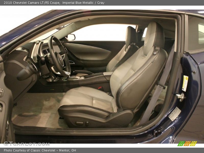 Imperial Blue Metallic / Gray 2010 Chevrolet Camaro LT/RS Coupe
