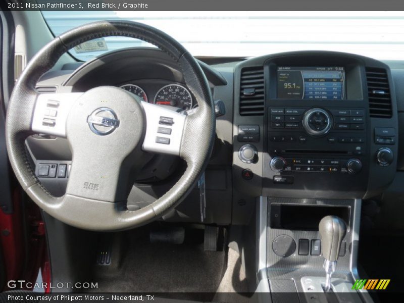 Red Brick / Graphite 2011 Nissan Pathfinder S