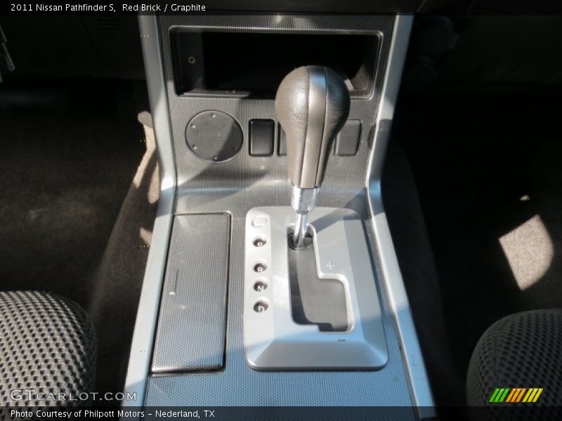 Red Brick / Graphite 2011 Nissan Pathfinder S