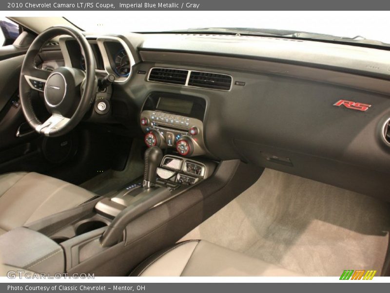 Imperial Blue Metallic / Gray 2010 Chevrolet Camaro LT/RS Coupe