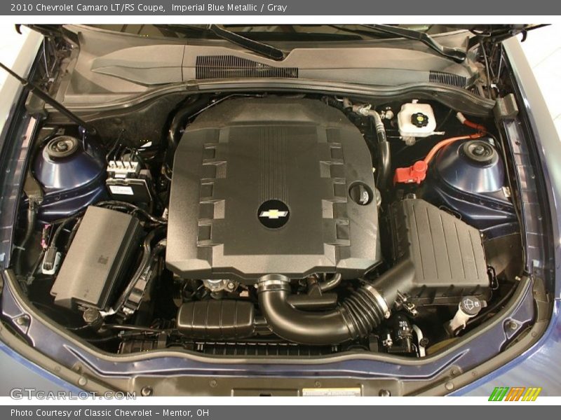 Imperial Blue Metallic / Gray 2010 Chevrolet Camaro LT/RS Coupe