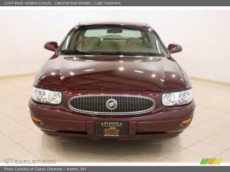 Cabernet Red Metallic / Light Cashmere 2004 Buick LeSabre Custom