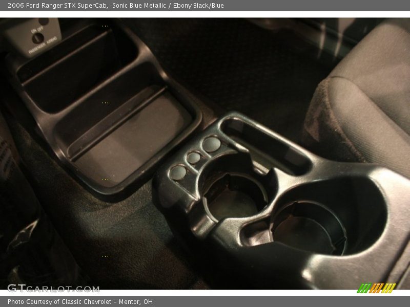 Sonic Blue Metallic / Ebony Black/Blue 2006 Ford Ranger STX SuperCab