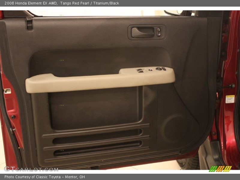 Tango Red Pearl / Titanium/Black 2008 Honda Element EX AWD