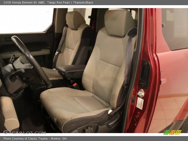 Tango Red Pearl / Titanium/Black 2008 Honda Element EX AWD