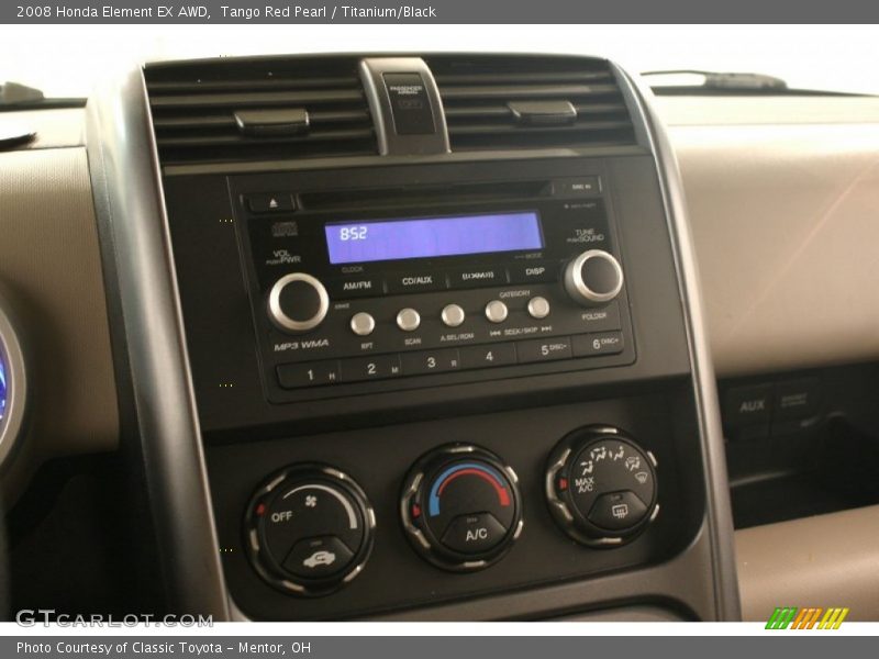 Tango Red Pearl / Titanium/Black 2008 Honda Element EX AWD