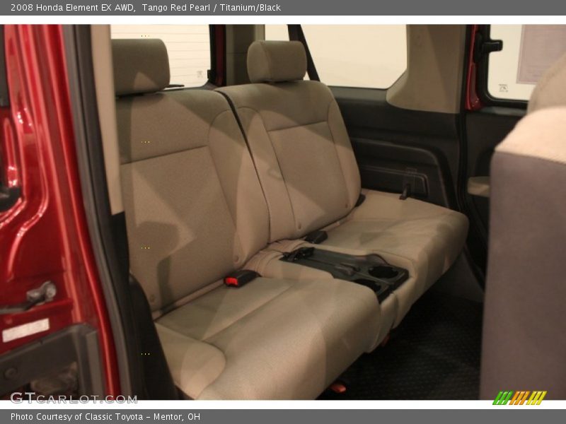 Tango Red Pearl / Titanium/Black 2008 Honda Element EX AWD