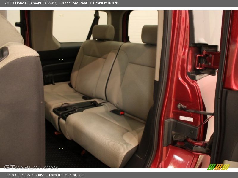 Tango Red Pearl / Titanium/Black 2008 Honda Element EX AWD