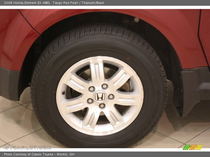 Tango Red Pearl / Titanium/Black 2008 Honda Element EX AWD