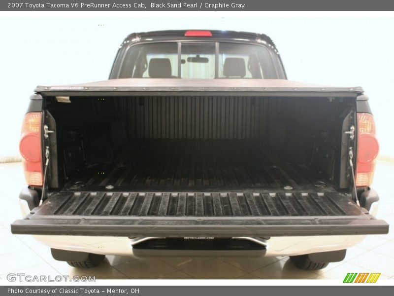 Black Sand Pearl / Graphite Gray 2007 Toyota Tacoma V6 PreRunner Access Cab