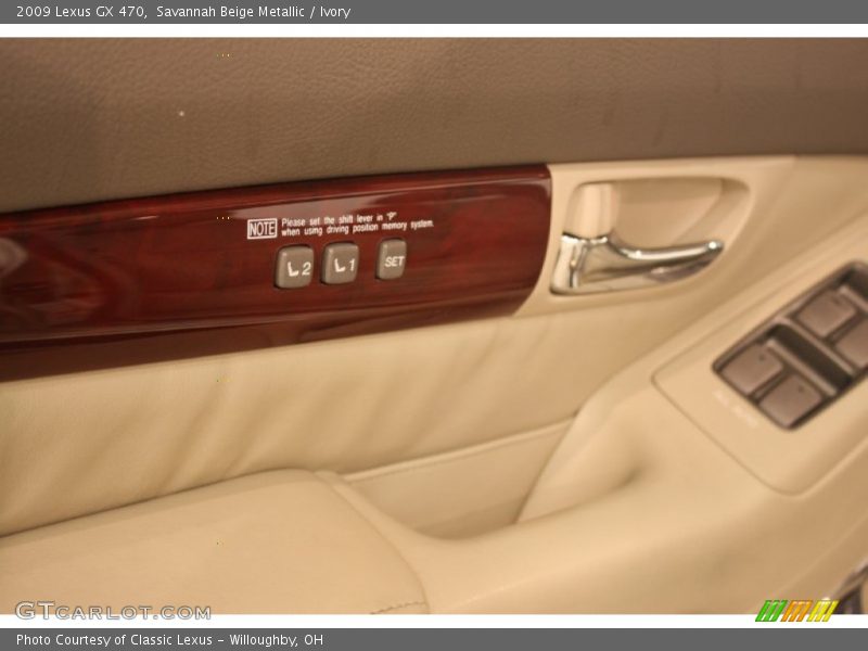 Savannah Beige Metallic / Ivory 2009 Lexus GX 470