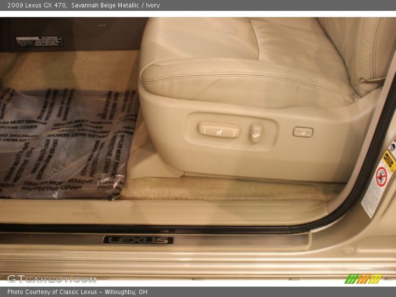 Savannah Beige Metallic / Ivory 2009 Lexus GX 470