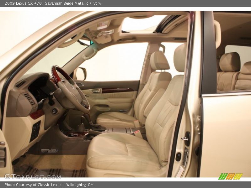 Savannah Beige Metallic / Ivory 2009 Lexus GX 470