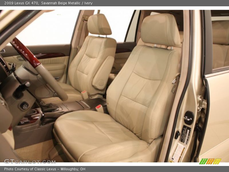 Savannah Beige Metallic / Ivory 2009 Lexus GX 470