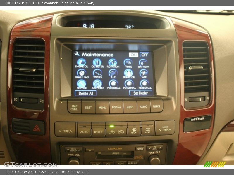 Savannah Beige Metallic / Ivory 2009 Lexus GX 470