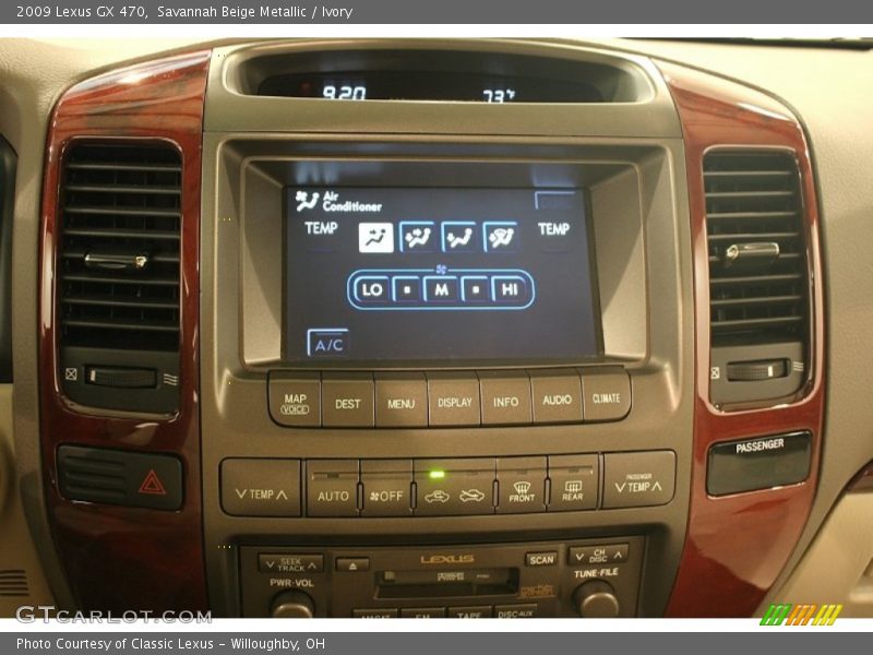 Savannah Beige Metallic / Ivory 2009 Lexus GX 470